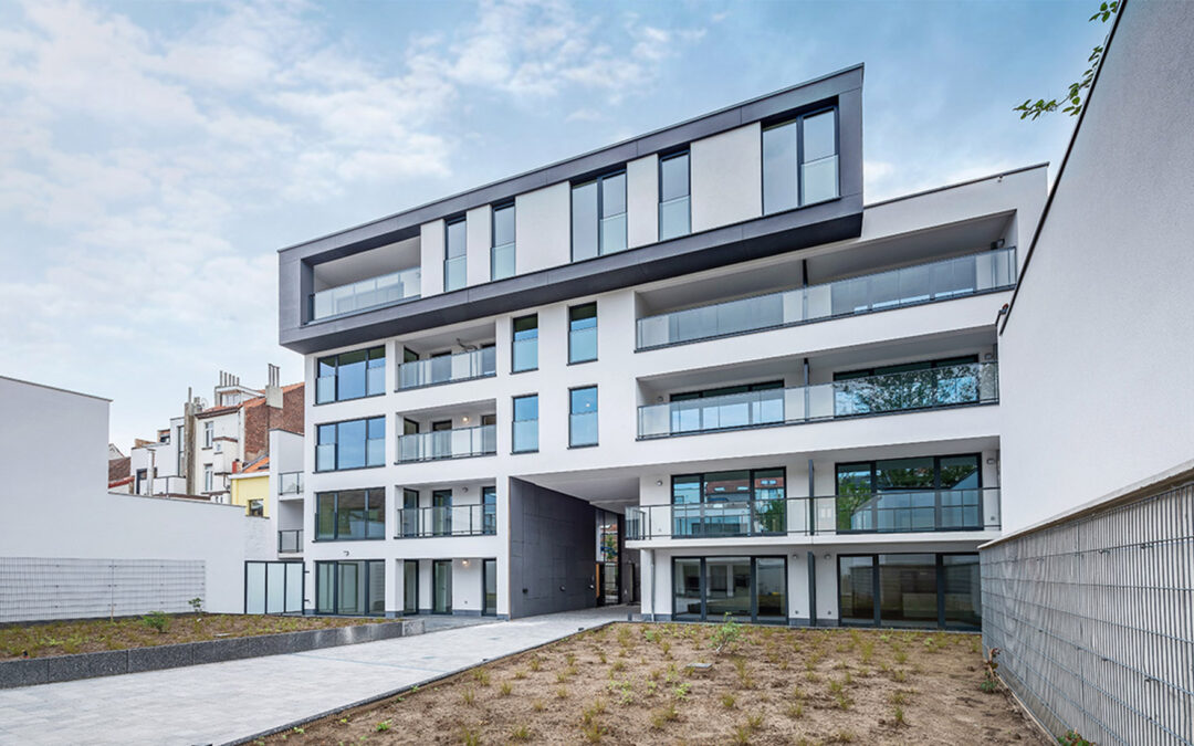 Voorlopige oplevering van residentie The Nest te Etterbeek (Brussel)