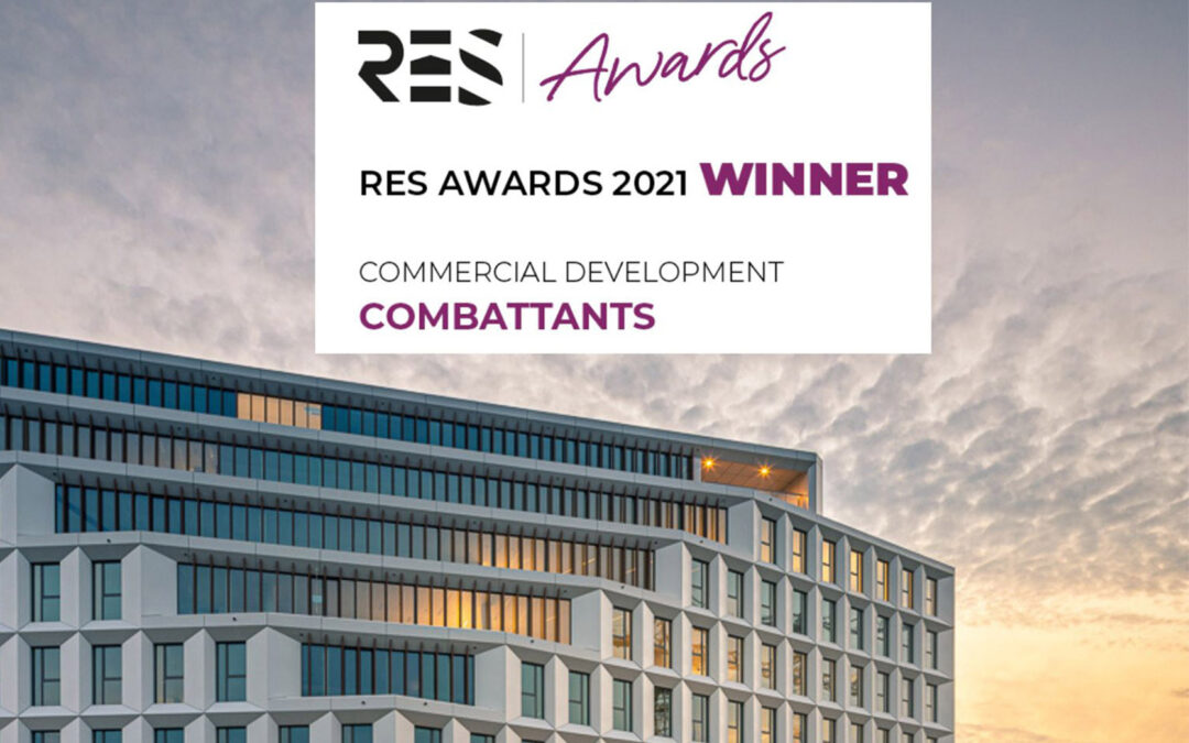 Artone nominated for the RES Awards 2021 in the “Commercial Development” category for our Belfius Combattants project